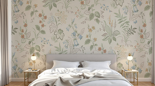 Design D0173 — Papier peint Liberty Floral Ditsy - Collection 1 — motif grand — Novomur