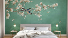 Design D0266 — Papier peint Cerisier Blanc et Prunier — Novomur