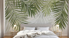 Design D0274 — Papier peint Palmier Tropical Vert - Collection 3 — Novomur
