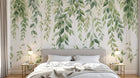Design D0991 — Papier peint Eucalyptus Botanique Sauge — Novomur