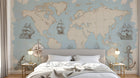 Design E0273 — Papier peint Carte du Monde Enfant — Novomur