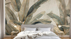 Design F0356 — Papier peint Palmier Tropical Vert - Collection 3 — Novomur