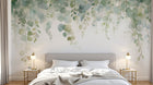 Design F0714 — Papier peint Eucalyptus Botanique Sauge — Novomur