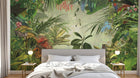 Design L1084 — Papier peint Jungle Enfant Tigre & Singes — Novomur