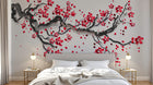 Design SD0171 — Papier peint Cerisier en Fleurs — Novomur