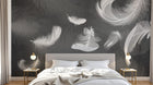 Design SK0123 — Papier peint Plumes — Novomur
