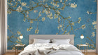 Design SK0851 — Papier peint Cerisier Blanc et Prunier — Novomur