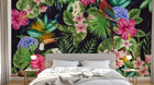 Design ZX0243 — Papier peint Palmier Tropical & Jungle Dense — Novomur