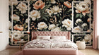 Design A0106 — Papier peint Floral Pivoines et Roses - Collection 2 — Novomur