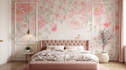 Design A0134 — Papier peint Floral Pivoines et Roses - Collection 2 — Novomur