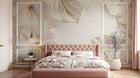 Design A0159 — Papier peint Art Déco Éventails et Or - Collection 1 — Novomur