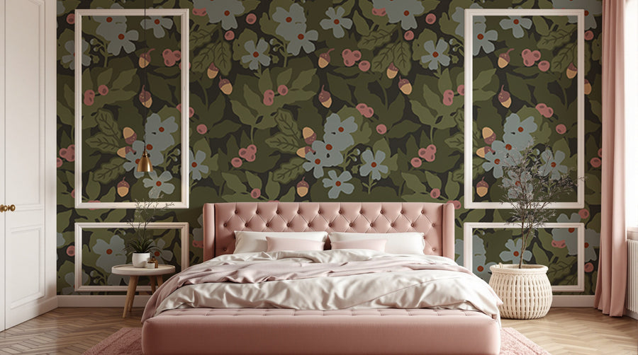 Design A0242 — Papier peint Liberty Floral Ditsy - Collection 1 — motif grand — Novomur