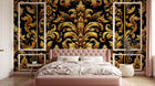 Design A0664 — Papier peint Damassé Classique — Novomur