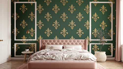 Papier peint Damassé Classique - Sur mesure - Design A0892