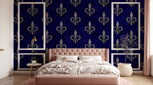 Design A0944 — Papier peint Damassé Classique — Novomur