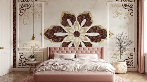 Design AS0238 — Papier peint Damassé Classique — Novomur