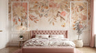 Design C0882 — Papier peint Floral Pivoines et Roses - Collection 2 — Novomur