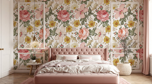 Design D0142 — Papier peint Liberty Floral Ditsy - Collection 2 — motif petit — Novomur