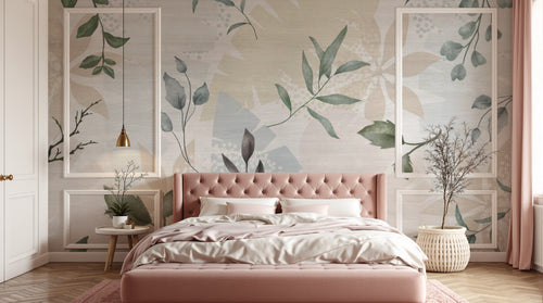 Design D0694 — Papier peint Botanique Feuillage - Collection 1 — Novomur