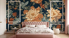 Design D0993 — Papier peint Floral Pivoines et Roses - Collection 2 — Novomur