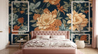 Papier peint Liberty Floral - Sur mesure - Design D0993