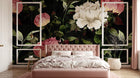 Design SD0015 — Papier peint Floral Pivoines et Roses - Collection 1 — Novomur