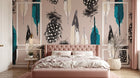 Design SD0063 — Papier peint Plumes — Novomur
