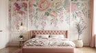 Design SK0705 — Papier peint Floral Pivoines et Roses - Collection 2 — Novomur