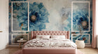 Design SK0909 — Papier peint Floral Pivoines et Roses - Collection 2 — Novomur