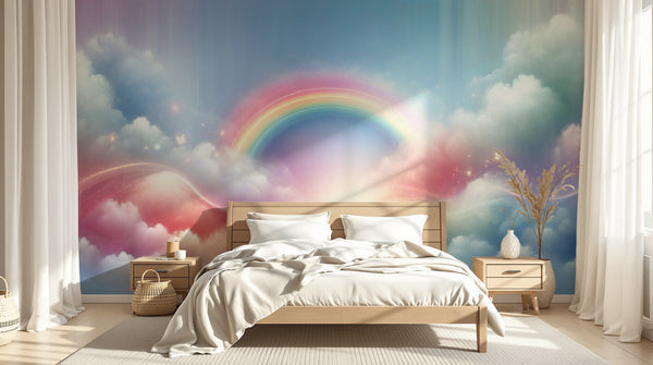 variant:A0001 | chambre_07_neutral已做 — Licorne Magique Gris Perle — papier peint Novomur