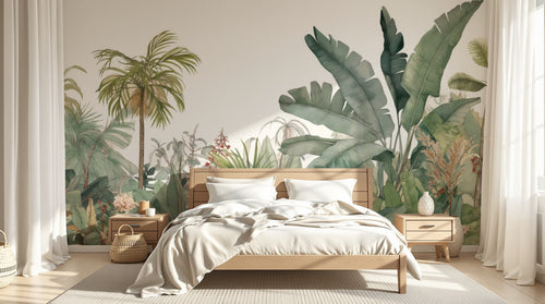 Design A0228 — Papier peint Safari Jungle Animaux - Collection 1 — Novomur
