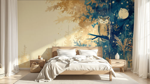 Design A0265 — Papier peint Ciel Nocturne Enfant - Collection 1 — Novomur