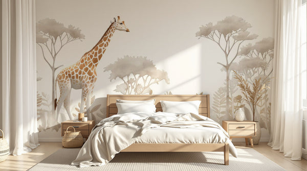 Papier peint Safari Enfant - Sur mesure
