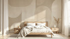 Design F0870 — Papier peint Art Abstrait Bauhaus Beige - Collection 2 — Novomur