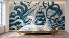 Design A0123 — Papier peint Mont Fuji et Hokusai — Novomur