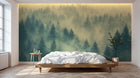Design A0230 — Papier peint Forêt Pins et Sapins - Collection 1 — Novomur