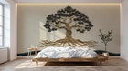 Design A0570 — Papier peint Arbres Décoratifs — Novomur