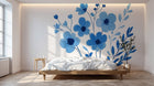 Design A0624 — Papier peint Floral Pivoines et Roses - Collection 1 — Novomur