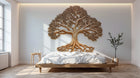 Design A0804 — Papier peint Arbres Décoratifs — Novomur