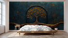 Design A0861 — Papier peint Arbres Décoratifs — Novomur
