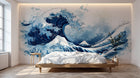 Design A0925 — Papier peint Mont Fuji et Hokusai — Novomur