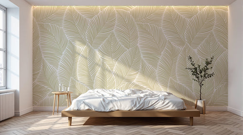 Design D0260 — Papier peint Botanique Feuillage - Collection 2 — motif grand — Novomur