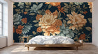 Design D0993 — Papier peint Floral Pivoines et Roses - Collection 2 — Novomur