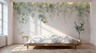 Design F0714 — Papier peint Eucalyptus Botanique Sauge — Novomur