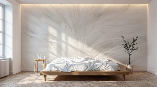 Design SD0300 — Papier peint Plumes — Novomur