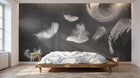 Design SK0123 — Papier peint Plumes — Novomur