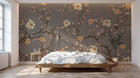 Design SK0545 — Papier peint Floral Pivoines et Roses - Collection 1 — Novomur