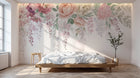 Design SK0705 — Papier peint Floral Pivoines et Roses - Collection 2 — Novomur