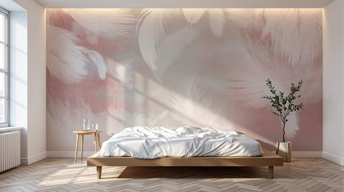 Design SK0739 — Papier peint Plumes — Novomur