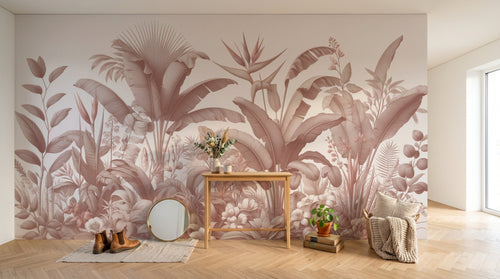 Design A0032 — Papier peint Cerisier Blanc et Prunier — Novomur